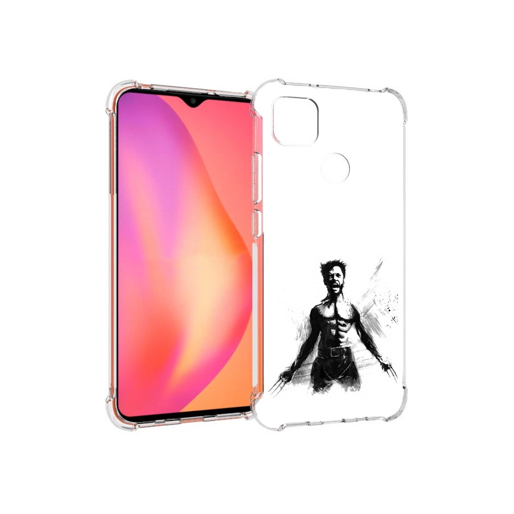 

Чехол MyPads Tocco для Xiaomi Redmi 9C росомаха (PT152115.265.587), Прозрачный, Tocco