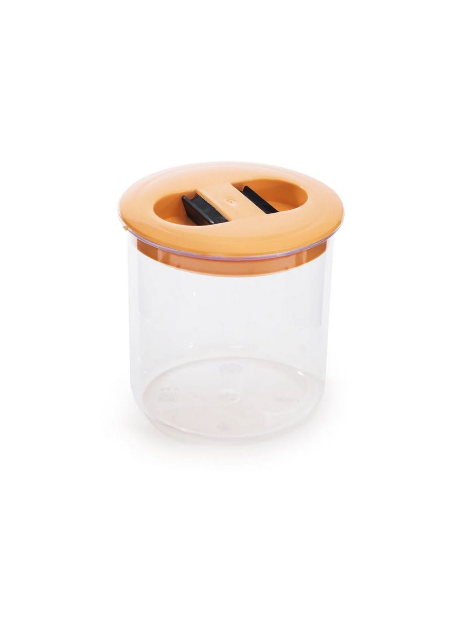 

Банки для сыпучих продуктов POLIMERBYT круглые 0.6л, Прозрачный