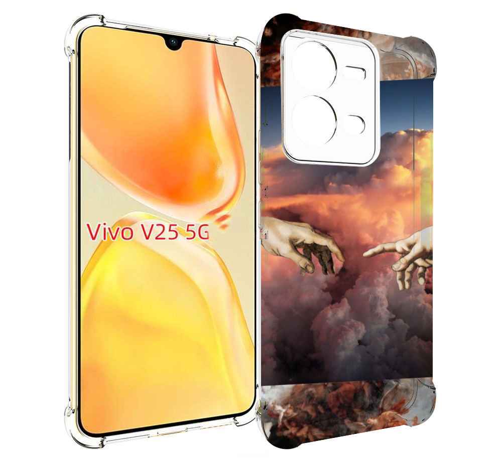 

Чехол MyPads красивая-картина для Vivo V25 5G / V25e, Прозрачный, Tocco