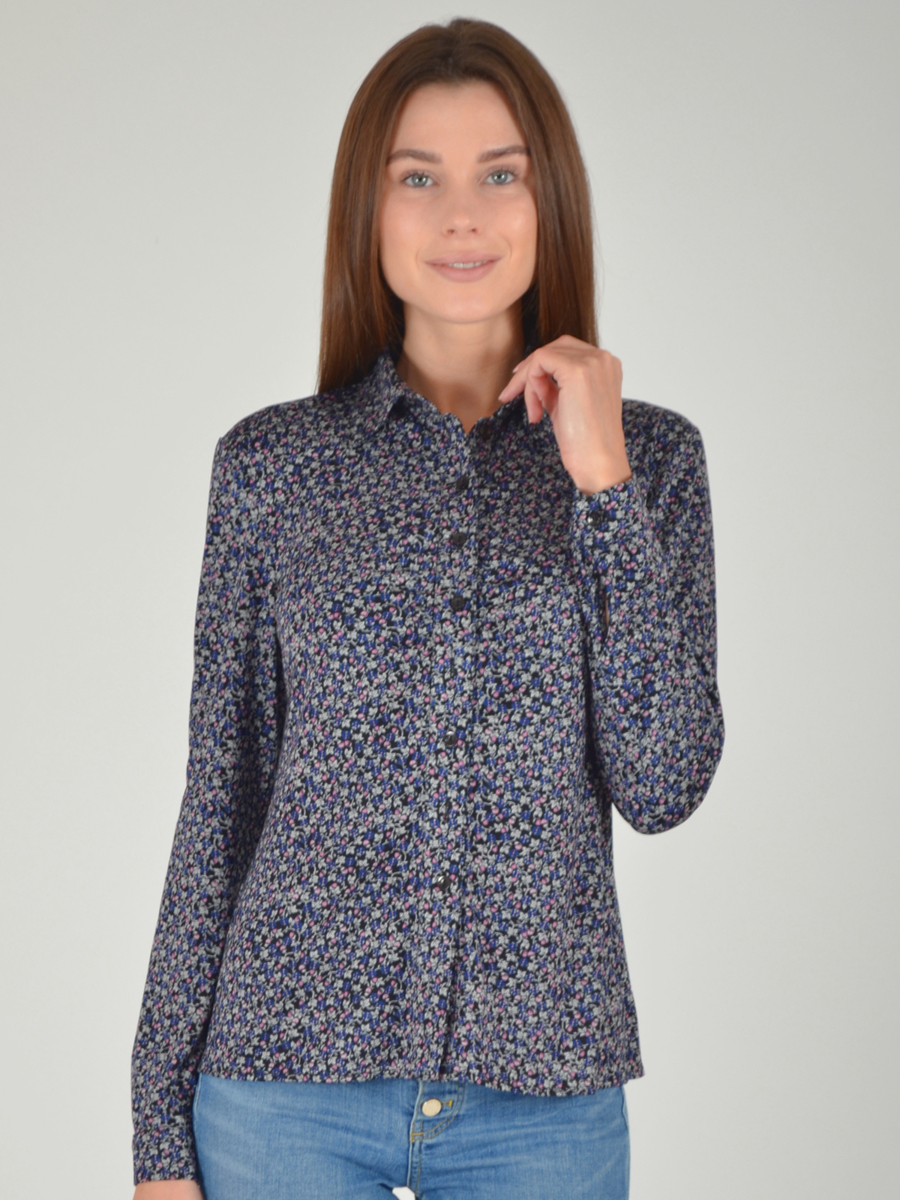 

Блуза женская 1001dress VI00019MC разноцветная 52, VI00019