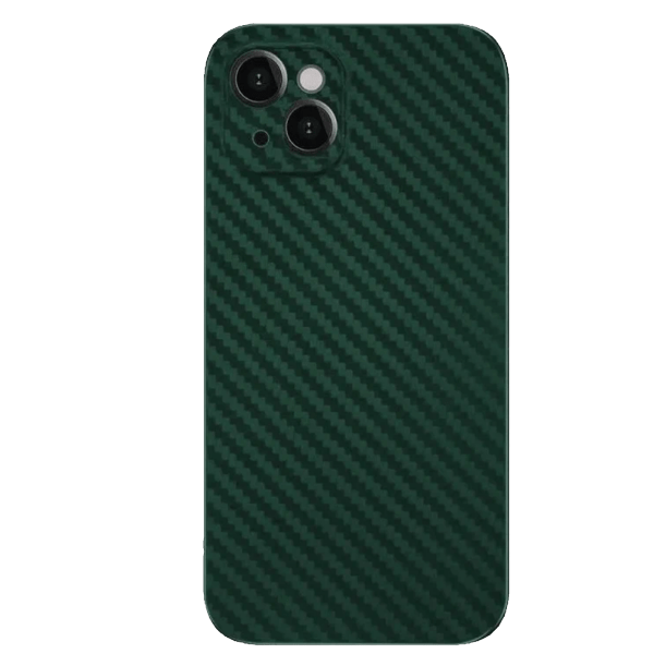 фото Чехол k-doo для iphone 14 plus air carbon, зеленый kzdoo