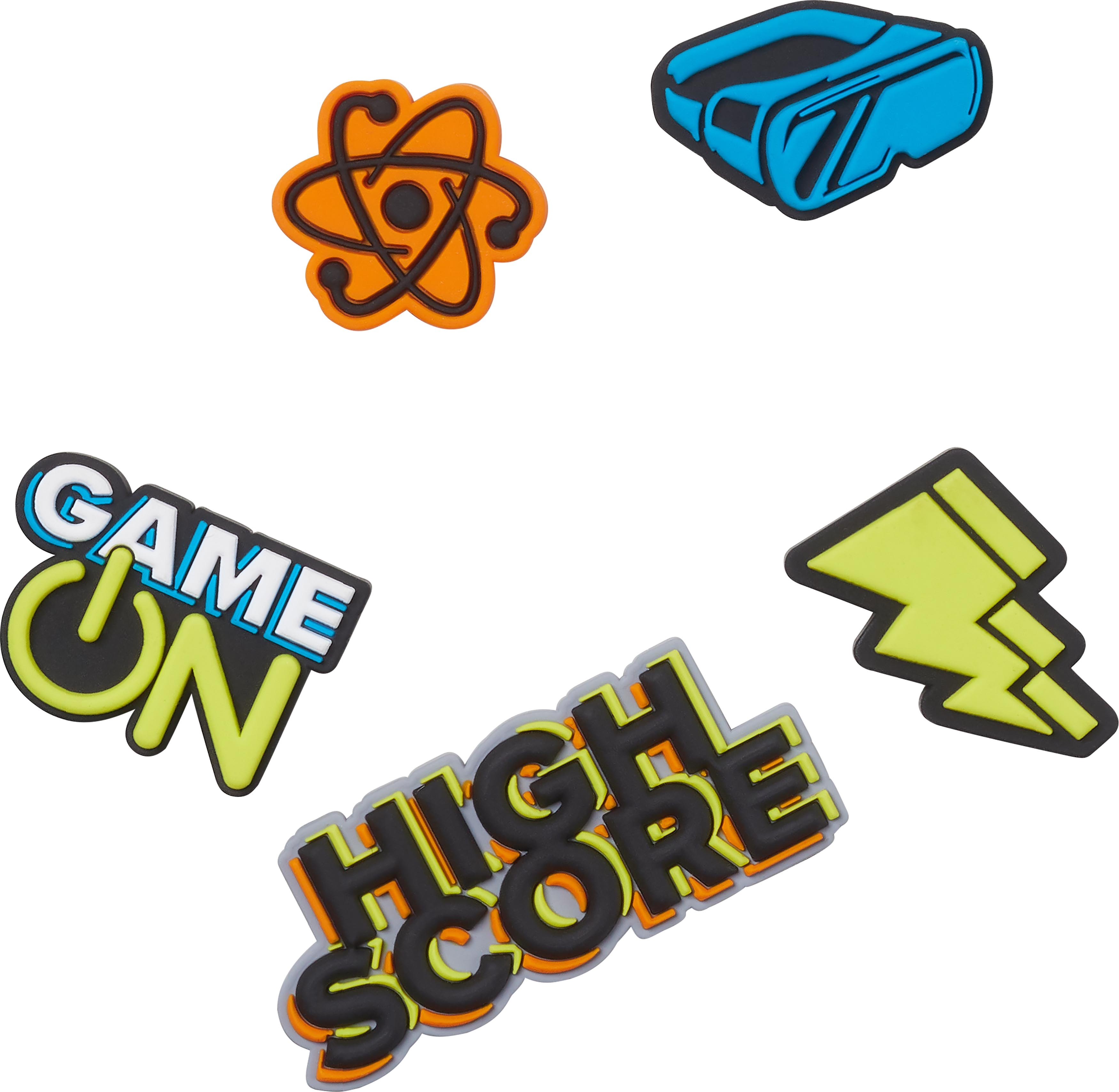 

Джибитс Crocs Super Gamer 5 Pack 10009514, 10009514