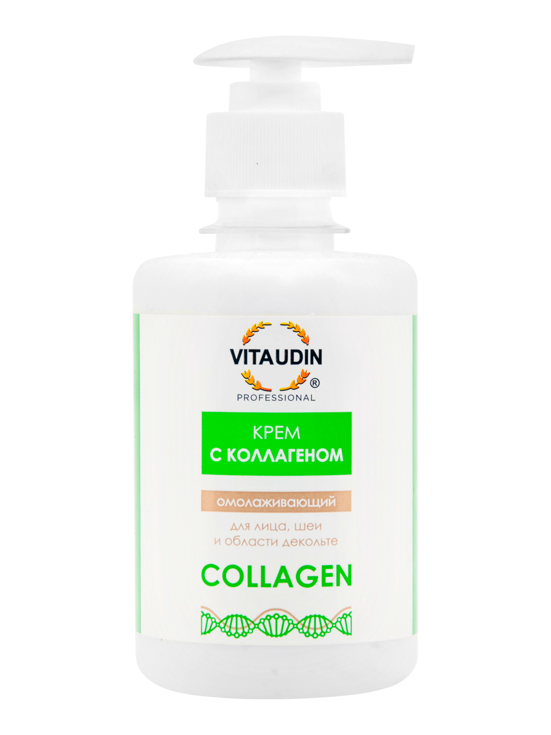Крем с коллагеном для лица шеи и области декольте VITA UDIN 250 мл крем с комплексом витаминов vita ceb12 cream