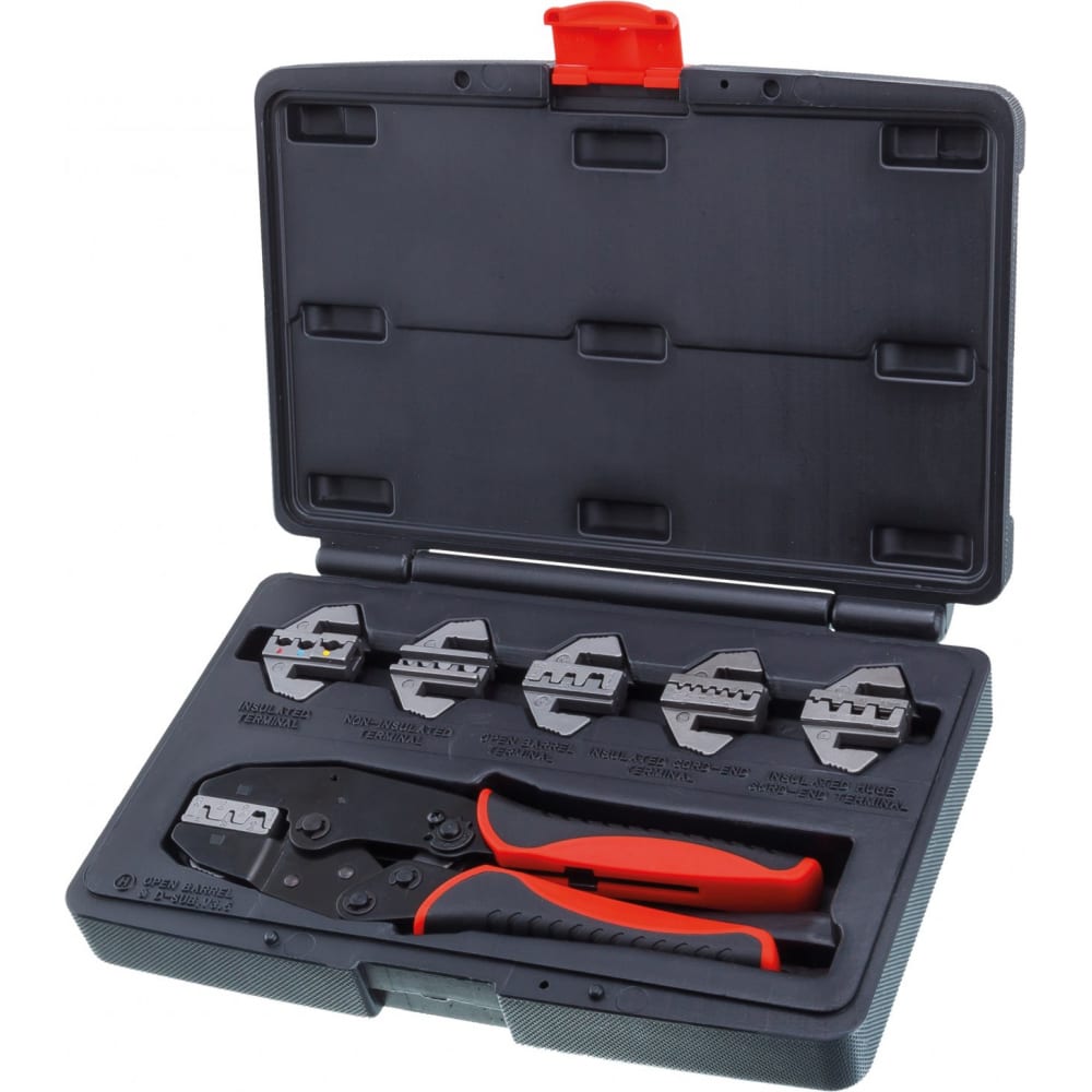 

KT TOOLS Клещи для обжимки клемм в наборе, 7 предм. KA-1278