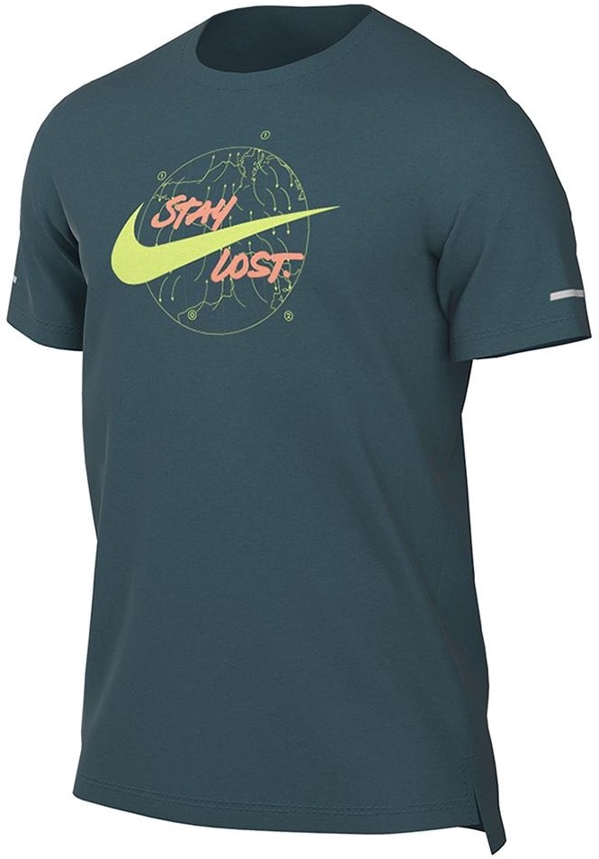 Футболка мужская Nike DN4478-393 зеленая S