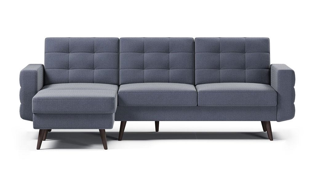 

Угловой диван-кровать 4Home Сидней, 230х160х85 см, Navy, левый, Еврокнижка, Сидней У ДГ