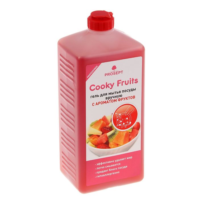 фото Средство для мытья посуды prosept cooky fruits, концентрат, 1 л