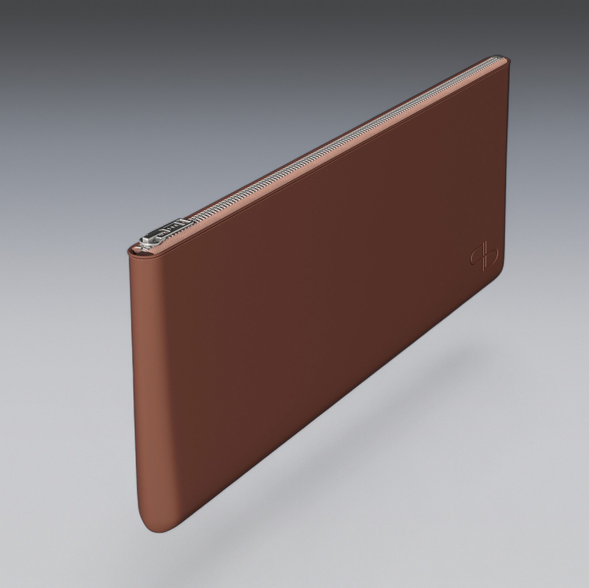 Чехол для кистей для макияжа PAPUK BEAUTY футляр-органайзер на молнии кофейный 2599₽