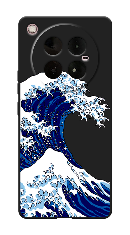

Чехол Awog на Infinix Zero 40 4G "Волна в Канагаве", Синий;белый, 3106352-1