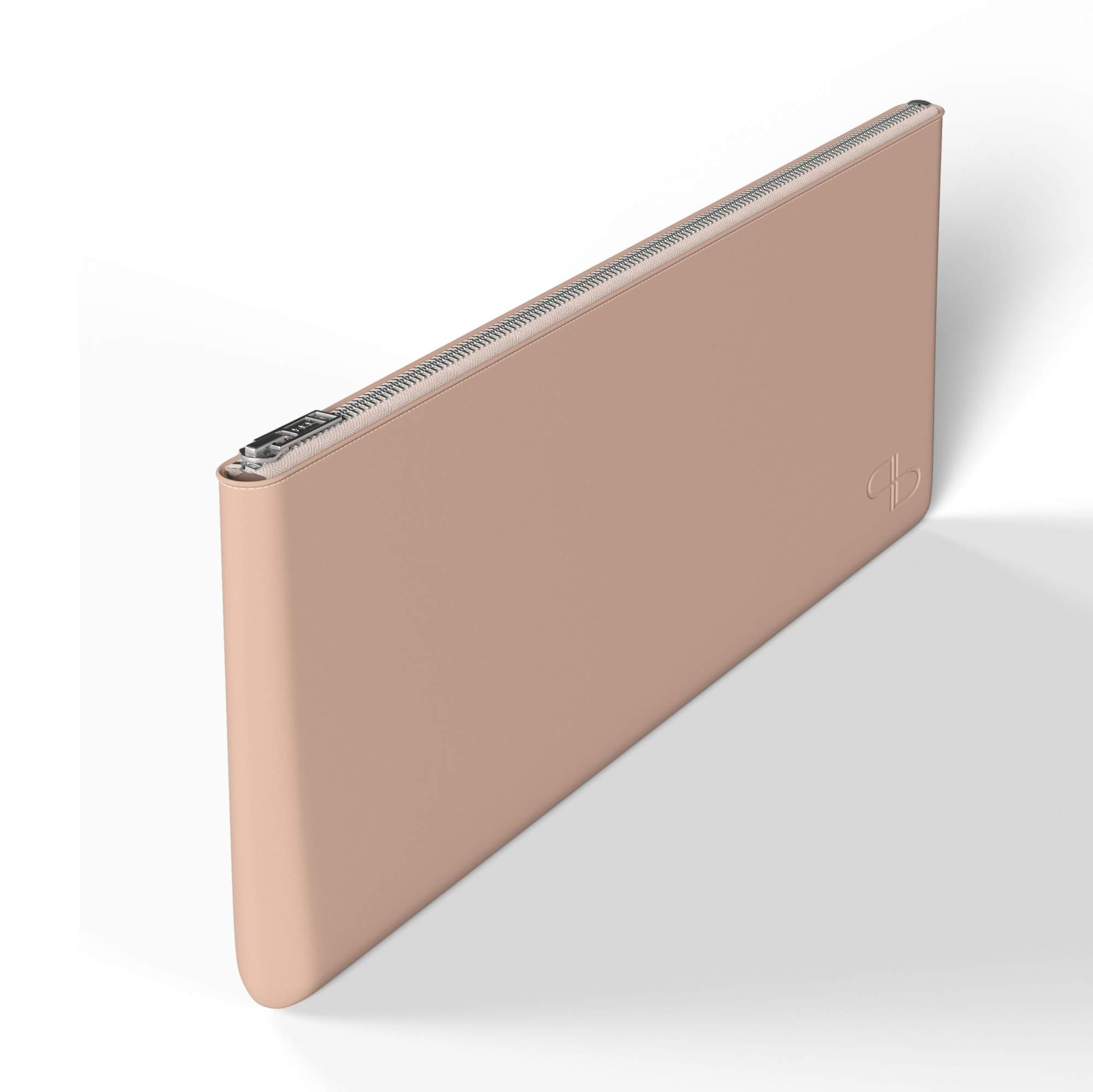 Чехол для кистей для макияжа PAPUK BEAUTY футляр-органайзер на молнии бежевый 2500₽