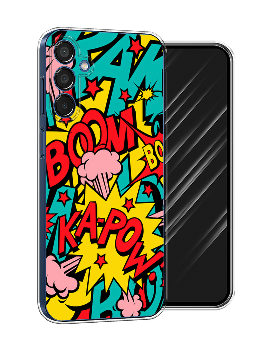 

Чехол Awog на Samsung Galaxy M15 5G "Постер pop art", Бирюзовый;желтый;красный, 2109550-1