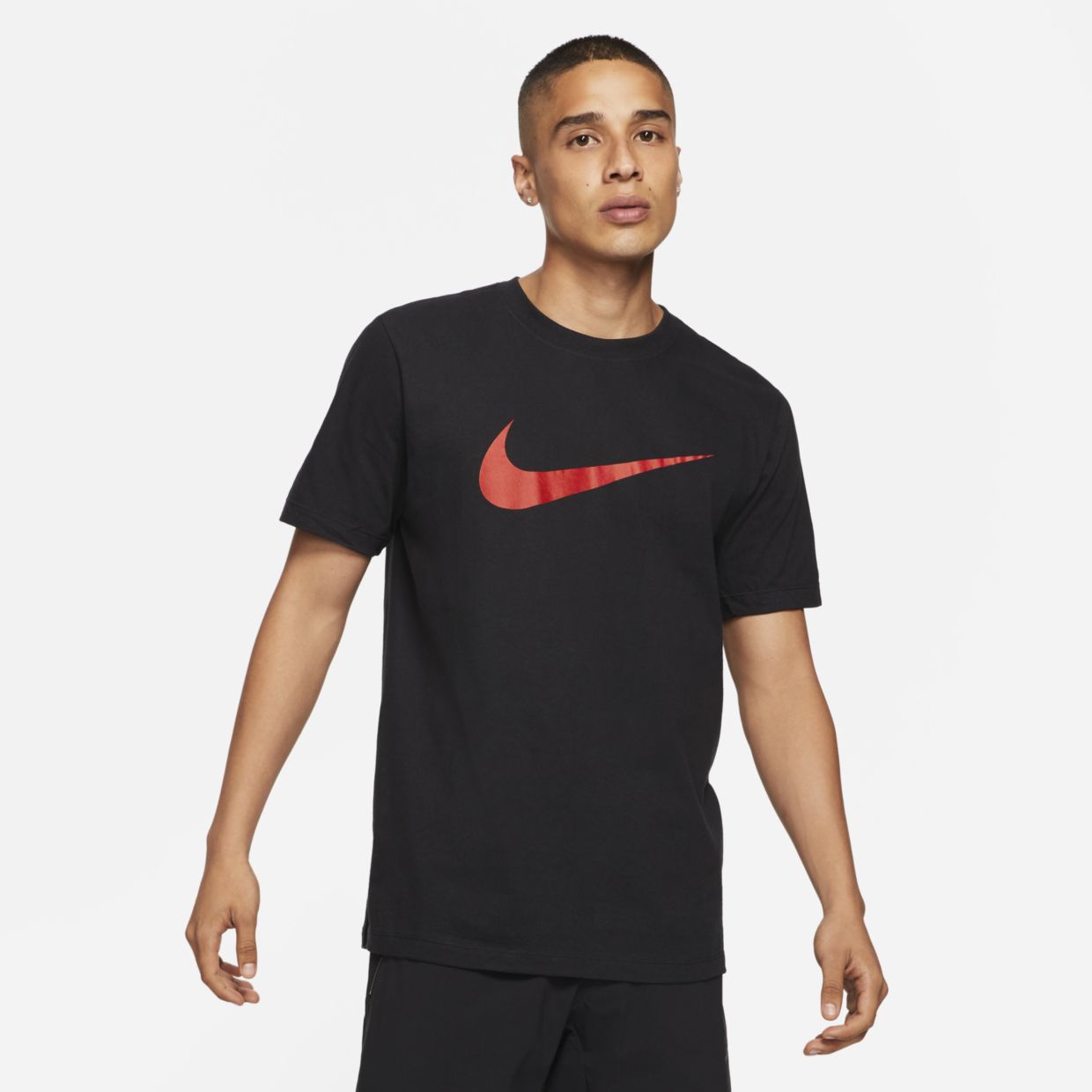 

Футболка мужская Nike BV0621 черная XL, BV0621