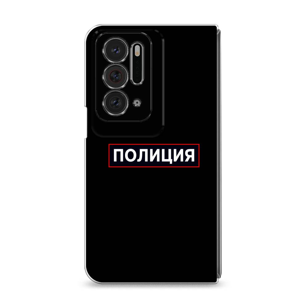 

Чехол Awog на Oppo Find N "Police logo", Разноцветный, 259650-5