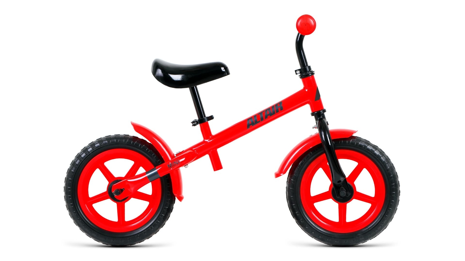 Беговел Altair Mini 12 2021 Красный/черный 1BKT1R1AX005 велосипеды двухподвесы altair mtb fs 26 1 0 год 2021 красный ростовка 18