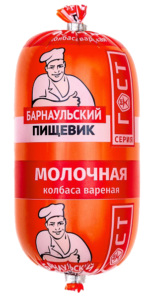 

Колбаса варёная Барнаульский пищевик Молочная, 380 г