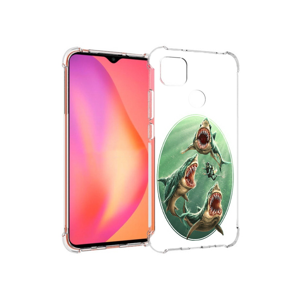 

Чехол MyPads Tocco для Xiaomi Redmi 9C синяя бездна (PT152115.265.600), Прозрачный, Tocco
