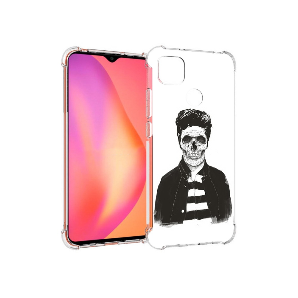 

Чехол MyPads Tocco для Xiaomi Redmi 9C скелет (PT152115.265.604), Прозрачный, Tocco