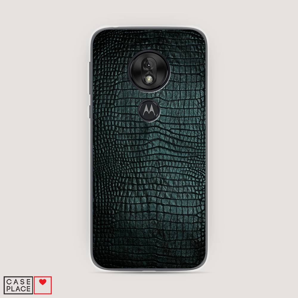 

Чехол Awog на Motorola Moto G7 Play / Моторола Мото G7 Плэй "Черная змея", Разноцветный, 241250-3