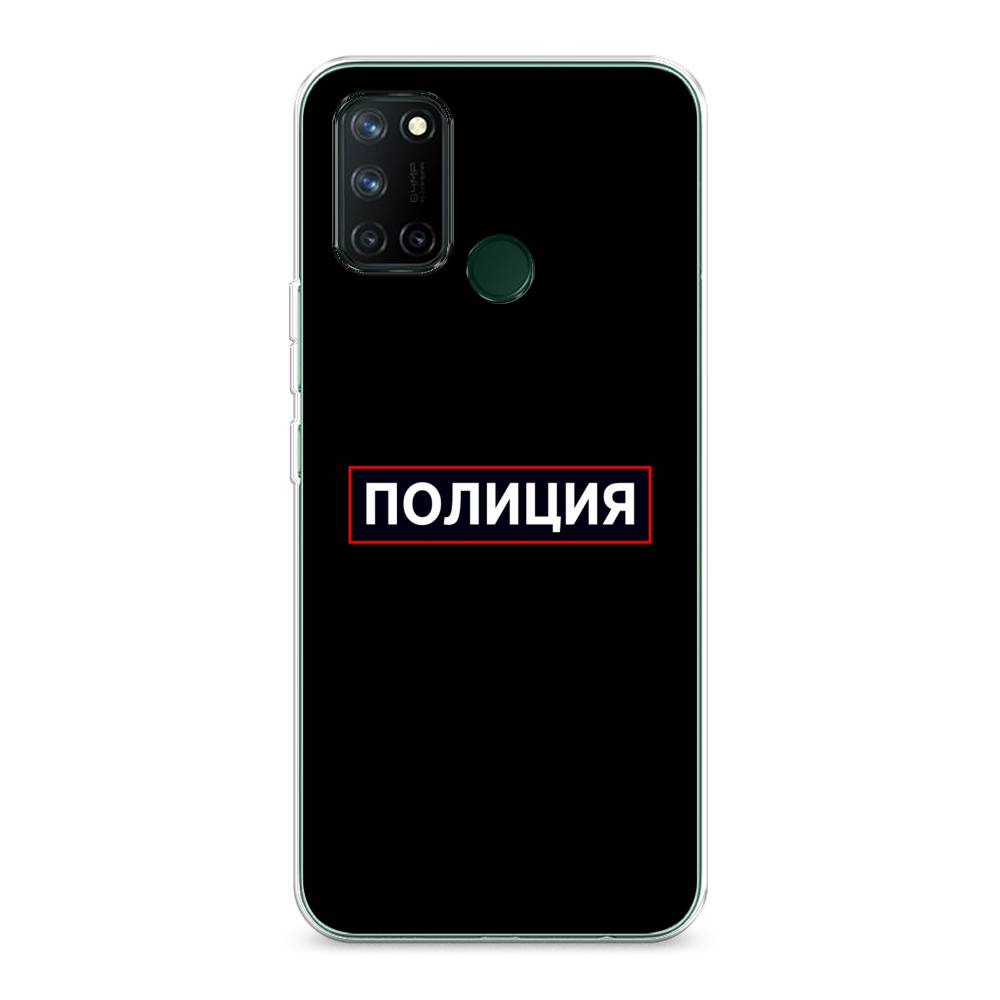 

Чехол Awog на Realme 7i "Police logo", Разноцветный, 253950-5