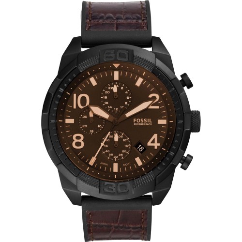 

Наручные часы мужские Fossil FS5713 коричневые, FS5713
