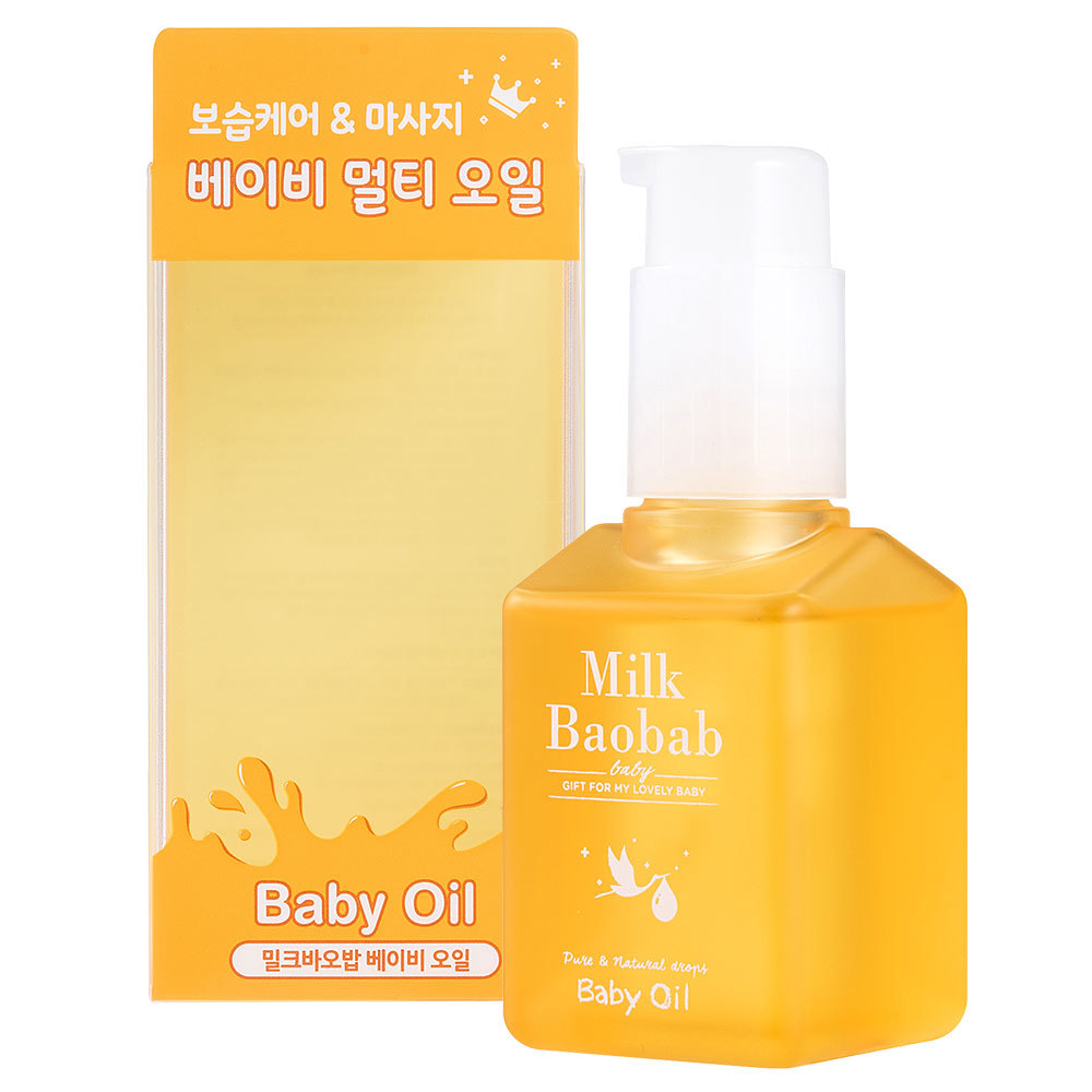 Масло детское Milk Baobab для лица и тела 100 мл, BABY OIL масло детское milk baobab для лица и тела 100 мл baby oil