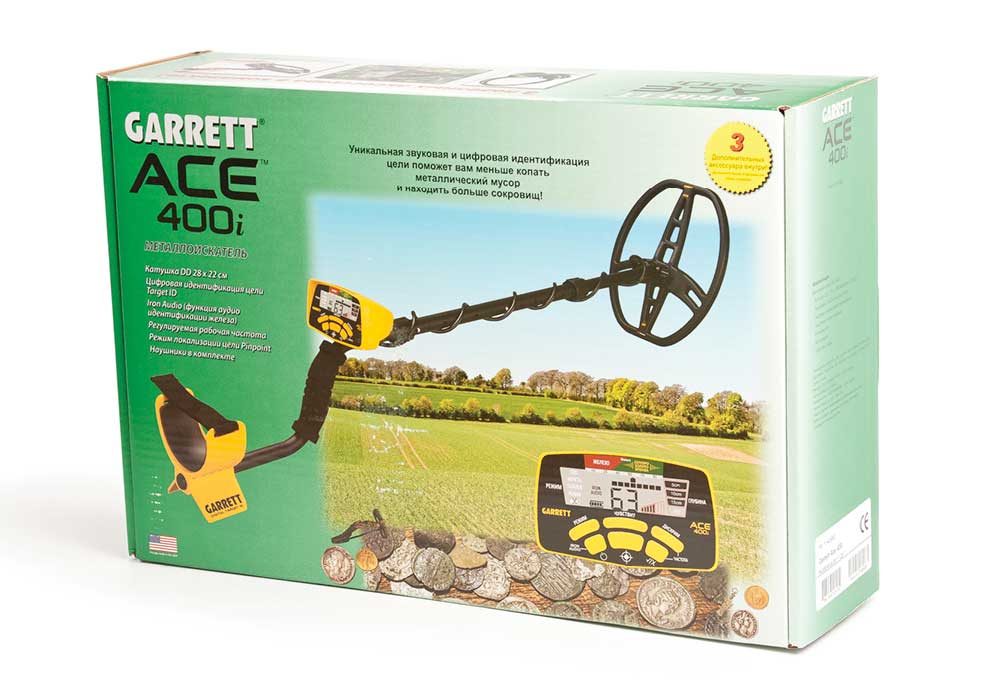 

Металлоискатель GARRETT ACE 400i