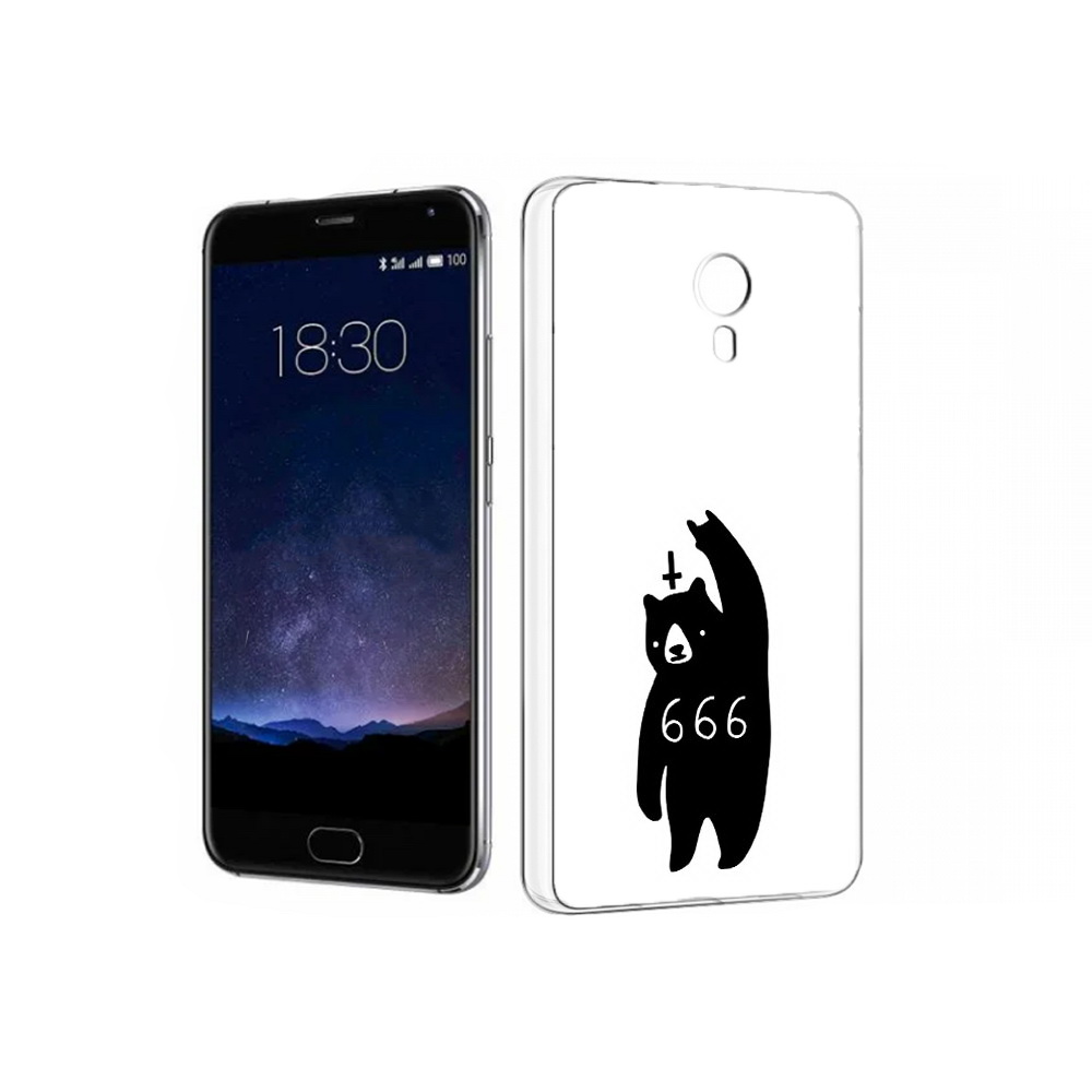 

Чехол MyPads Tocco для Meizu Pro 5 медведь 666 (PT18126.86.462), Прозрачный, Tocco