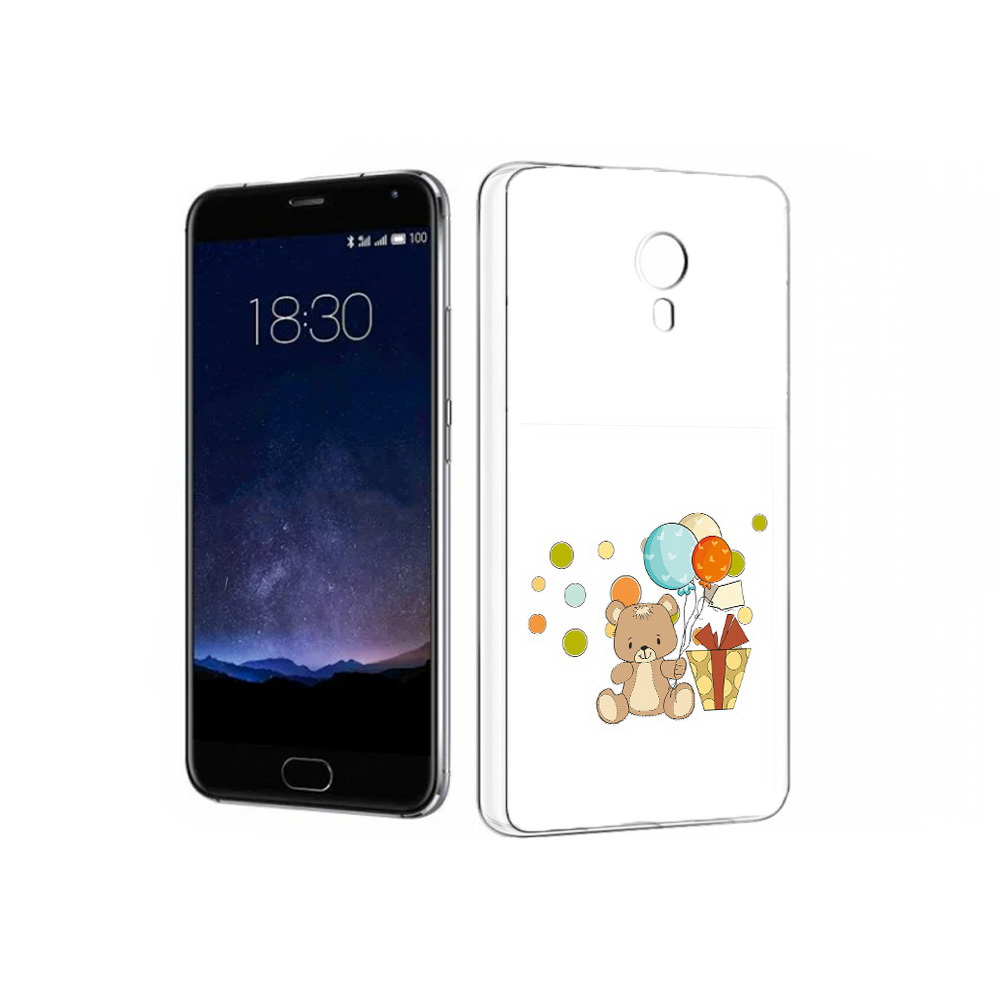 

Чехол MyPads Tocco для Meizu Pro 5 медвеженок с подарком (PT18126.86.470), Прозрачный, Tocco