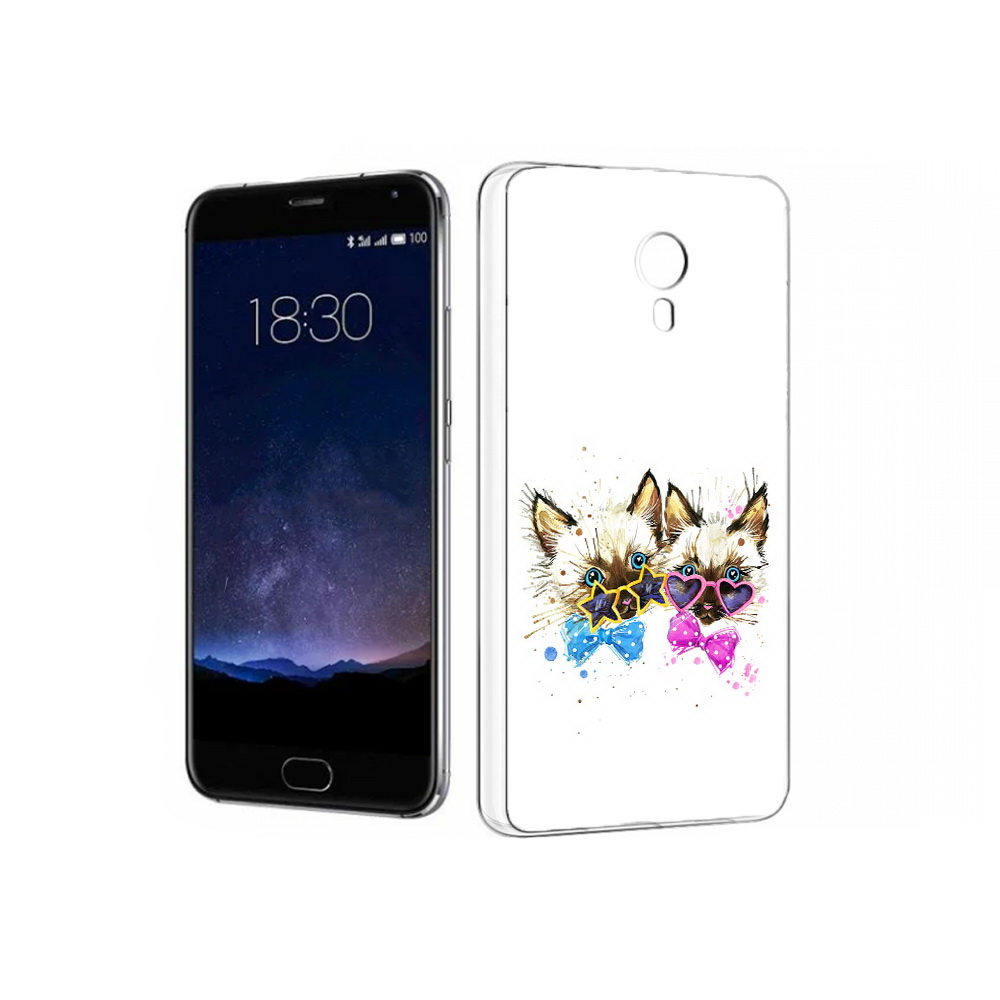 

Чехол MyPads Tocco для Meizu Pro 5 милые котята (PT18126.86.474), Прозрачный, Tocco