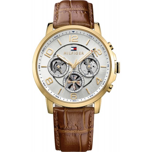 

Наручные часы мужские Tommy Hilfiger 1791291 коричневые, 1791291