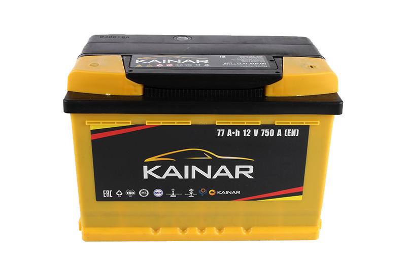 Аккумуляторная батарея KAINAR 6СТ77 обратная