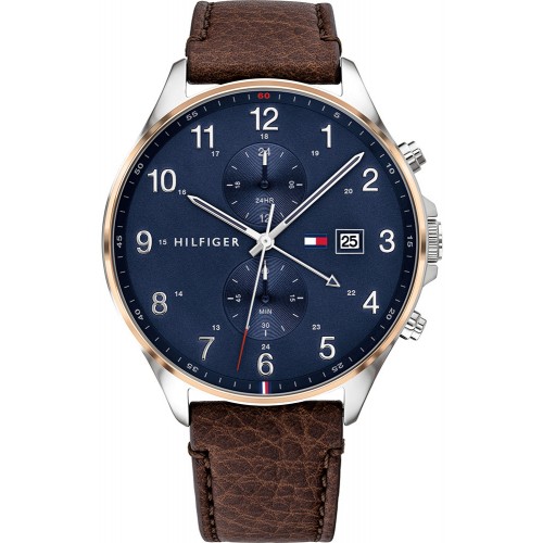 

Наручные часы мужские Tommy Hilfiger 1791712 коричневые, 1791712