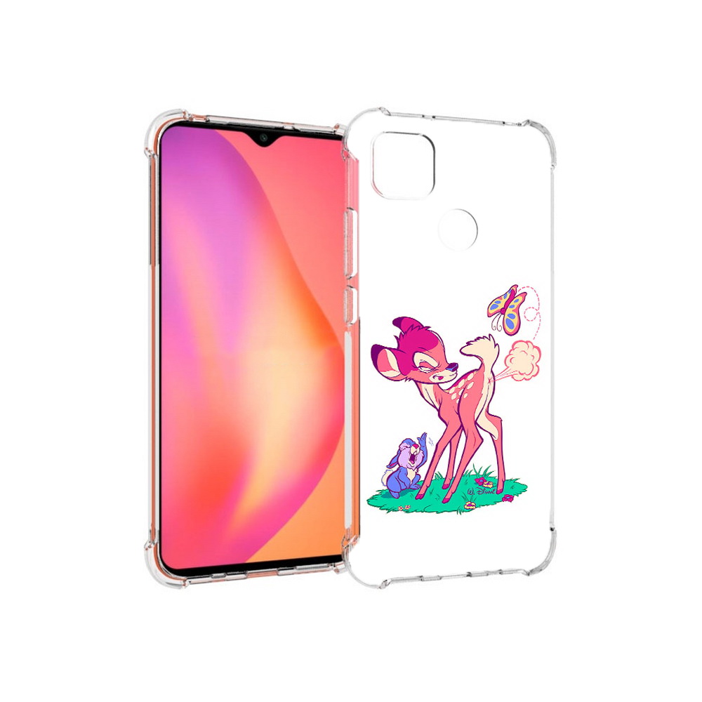 

Чехол MyPads Tocco для Xiaomi Redmi 9C смешной олененок (PT152115.265.610), Прозрачный, Tocco