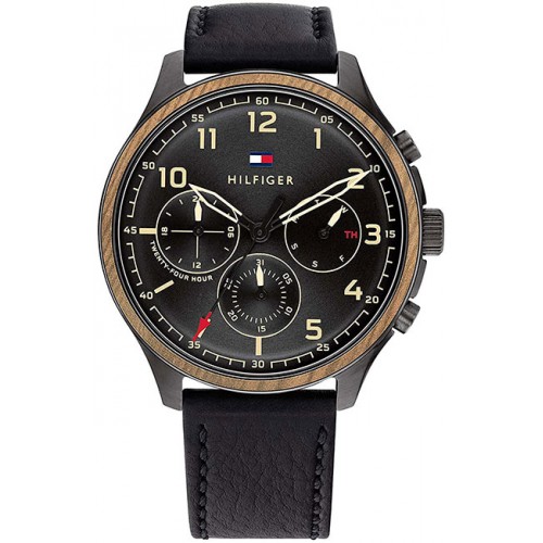 

Наручные часы мужские Tommy Hilfiger 1791854 черные, 1791854