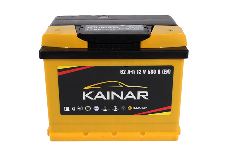 Аккумуляторная батарея KAINAR 6СТ62 обратная