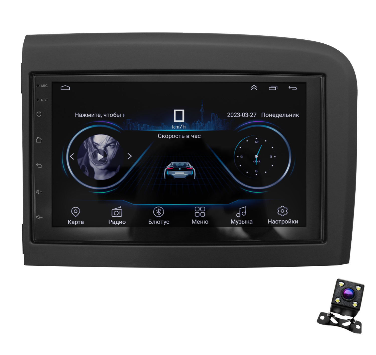 Штатная магнитола Dolmax 7A-S80 для VOLVO S80 1998-2006 Android 232 Гб Wi-Fi камера 1364000₽