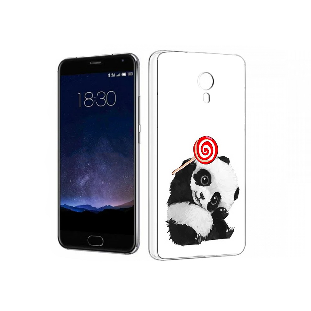 

Чехол MyPads Tocco для Meizu Pro 5 панда с леденцом (PT18126.86.534), Прозрачный, Tocco