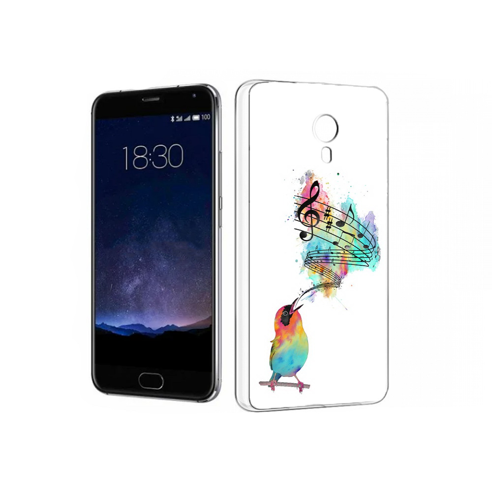 

Чехол MyPads Tocco для Meizu Pro 5 певчая птичка (PT18126.86.536), Прозрачный, Tocco