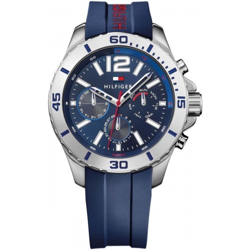 

Наручные часы мужские Tommy Hilfiger 1791142 синие, 1791142