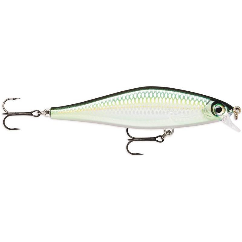 Воблер RAPALA Shadow Rap Shad 09 /BLK /медленно всплывающ./ 0,9м-1,2м, 9см, 12гр