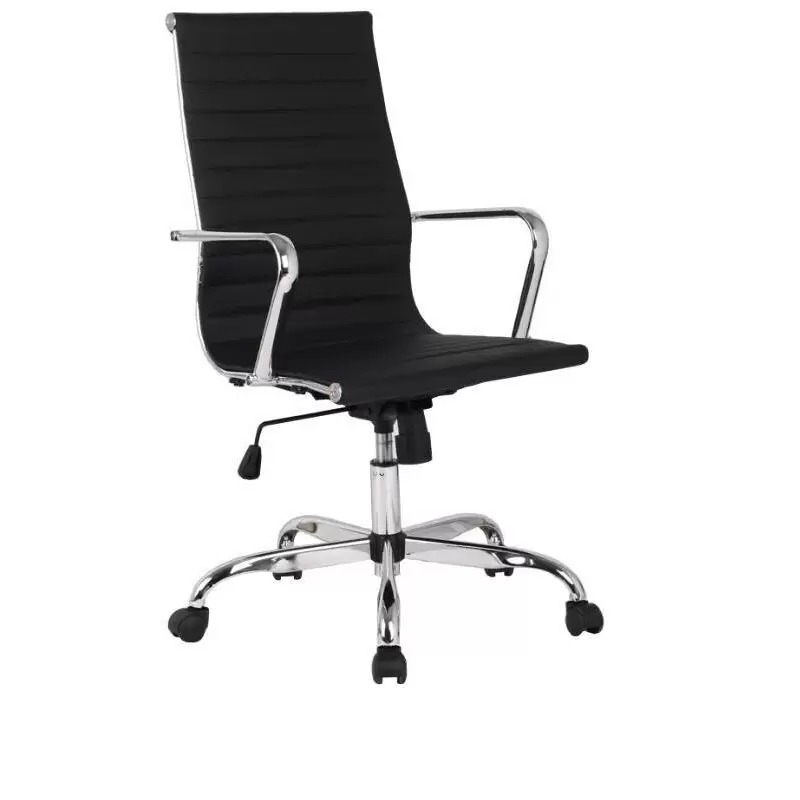 Кресло для руководителя Easy Chair 711 TPU черное (искусственная кожа, металл), 1127793