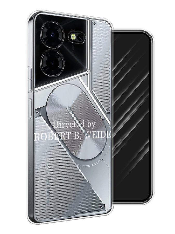 

Чехол Awog на Tecno Pova 5 Pro 5G "Robert B Weide", Прозрачный, 304550-1