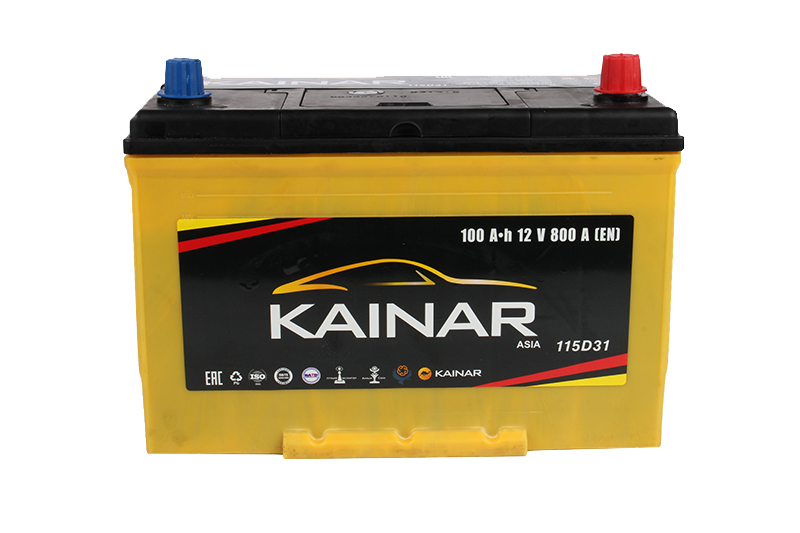 Аккумуляторная батарея KAINAR 115D31L 6СТ100 азия обратная
