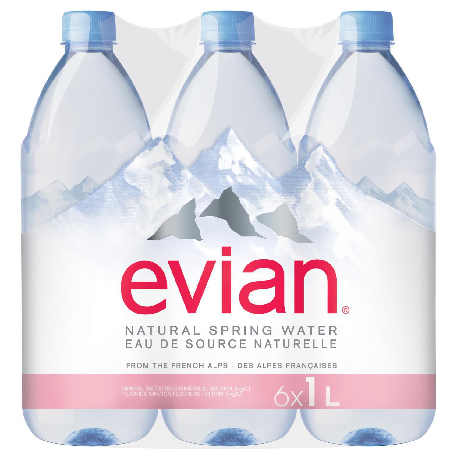 Вода минеральная Evian Эвиан негазированная ПЭТ 10л6шт 2581₽