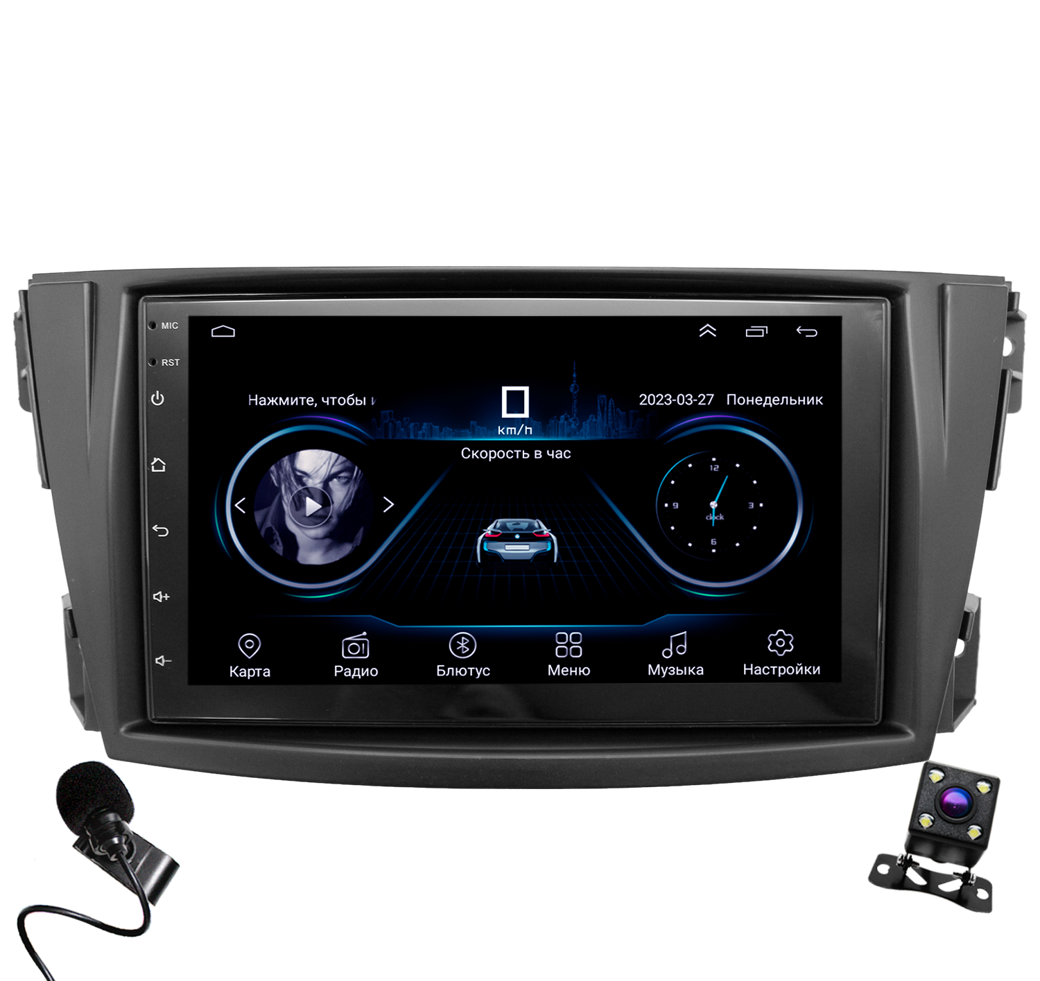 Штатная магнитола Dolmax 7A-TOYCAL2GB для TOYOTA Caldina Android 232 Гб 8 ядер камера 1870000₽