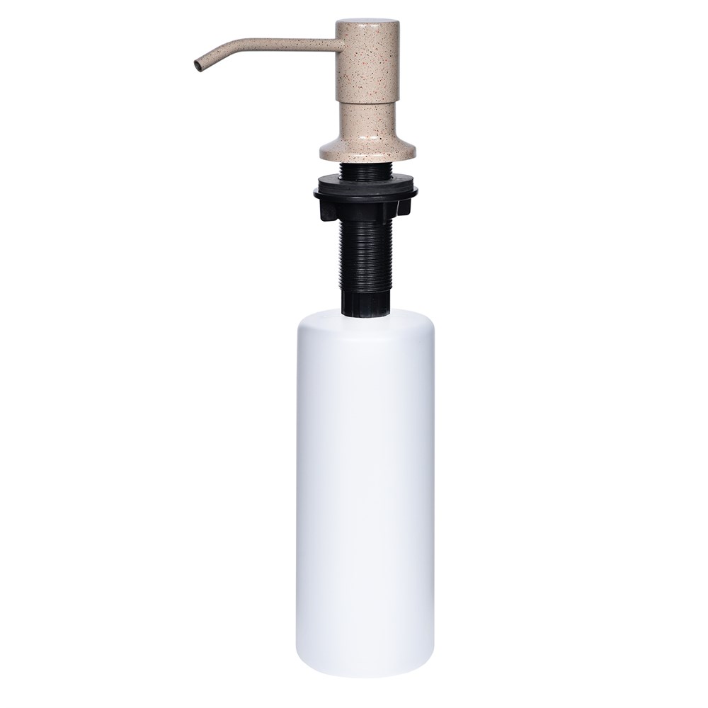 Врезной дозатор для жидкого мыла WISENT 405-21 (песочный) врезной дозатор для жидкого мыла или средства для мытья посуды 350 мл