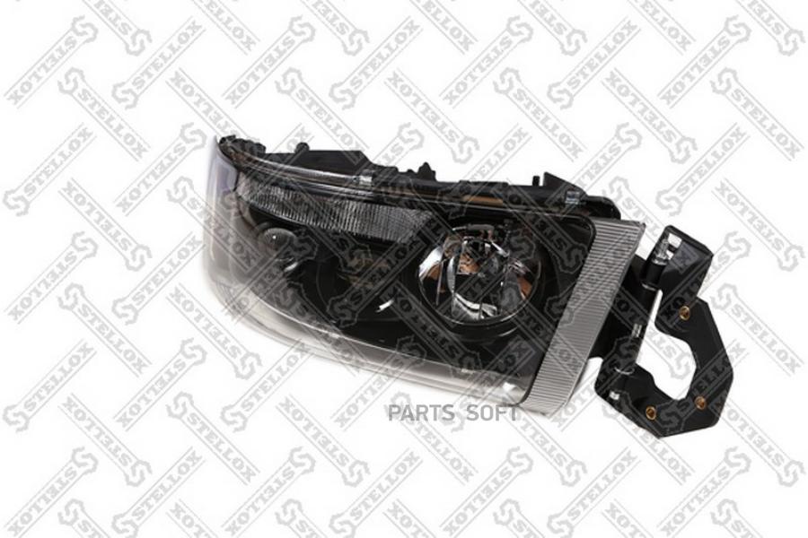 

STELLOX 87-33091-SX фара LH H7 H1 H3 ручная. рег. отражатель 'черный' RVI Premium 06> 1шт
