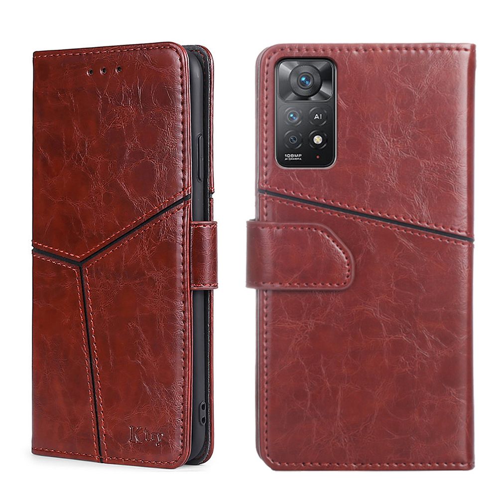 

Чехол MyPads для Xiaomi Redmi Note 11 Pro коричневый (241475)