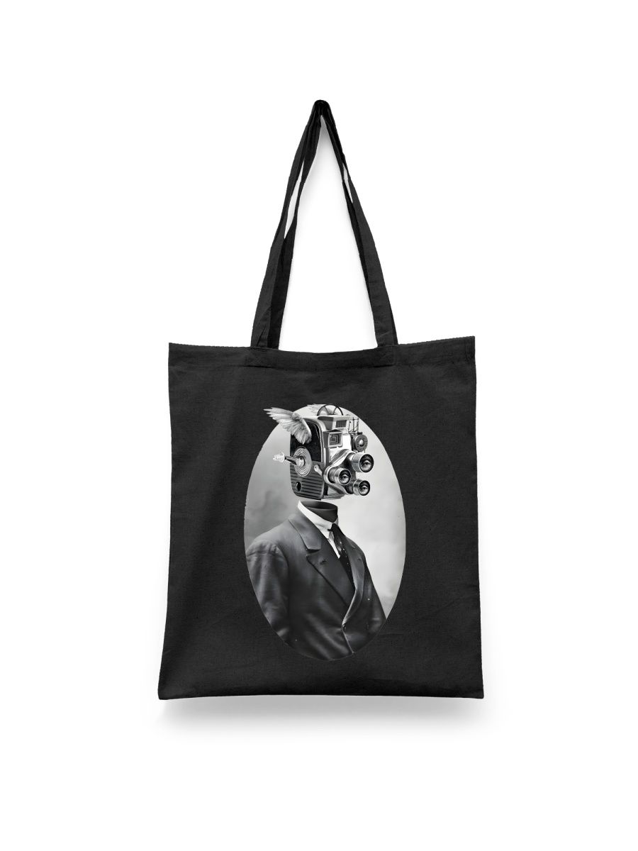 

Шоппер унисекс Каждому Своё Абстракция/Минимализм/Арт STAB5, черный, Абстракция/Минимализм/Арт STAB5