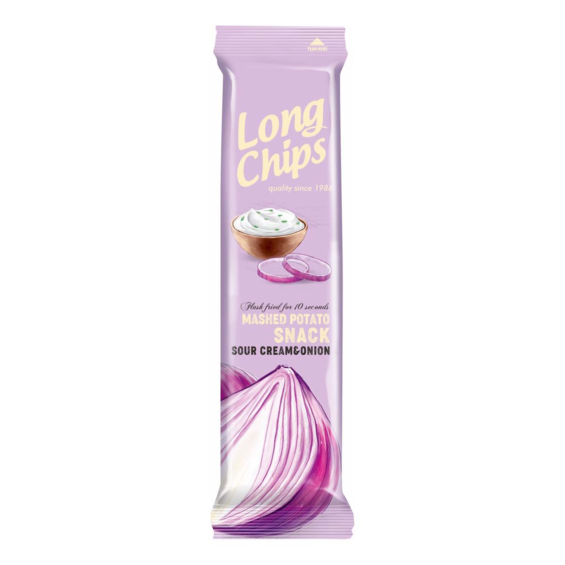 

Чипсы Long Chips со вкусом сметаны и лука 75 г